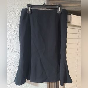 Talbots Petites Pencil Trumpet Flare Lined Skirt